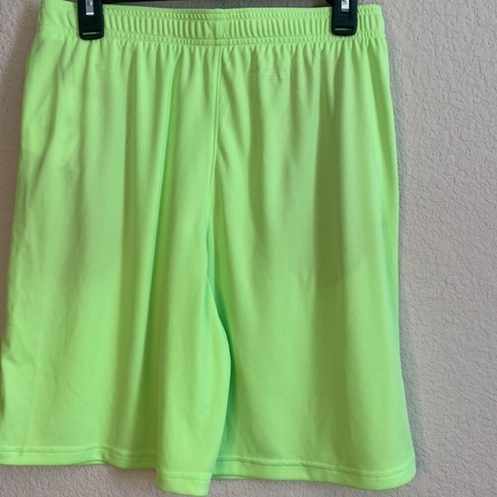 new under armour shorts youth XL loose athletic drawstring yellow boys - Picture 2 of 7